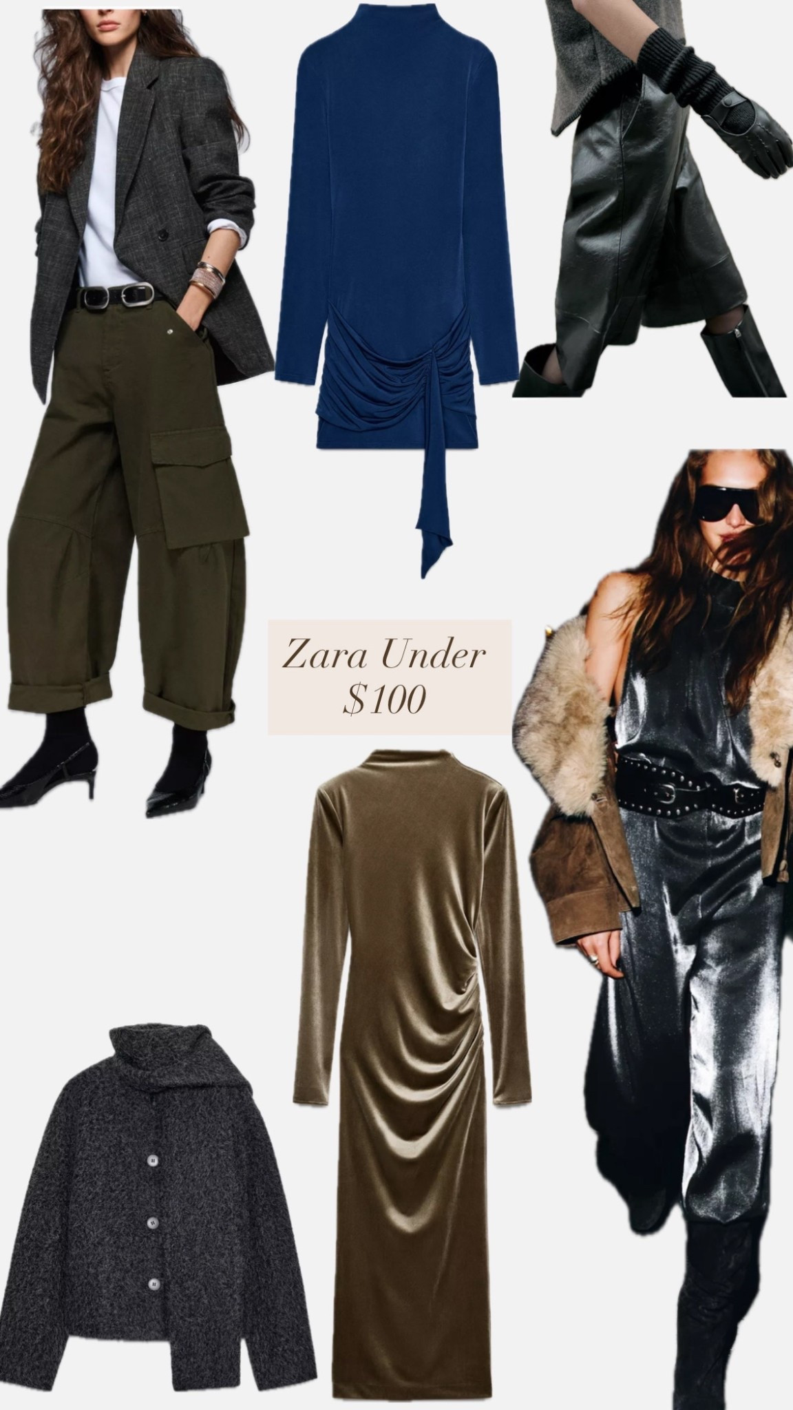 Zara buy now wear now and holiday dresses -- everything under $100 — daily edit cover from Found by Em