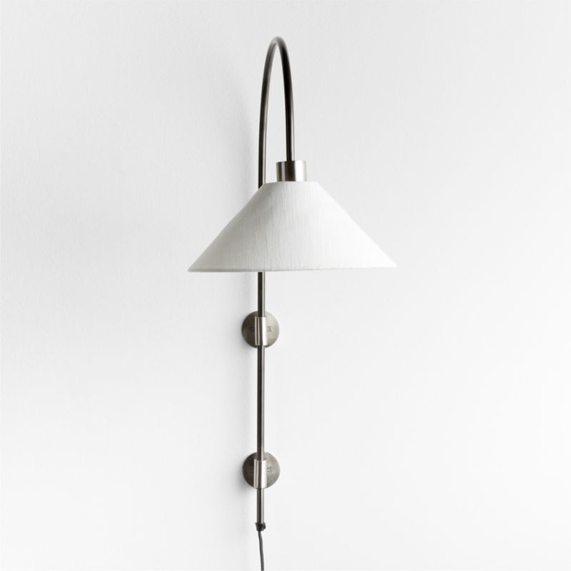 Sumner Plug-In Sconce + Reviews | Crate & Barrel | Crate & Barrel