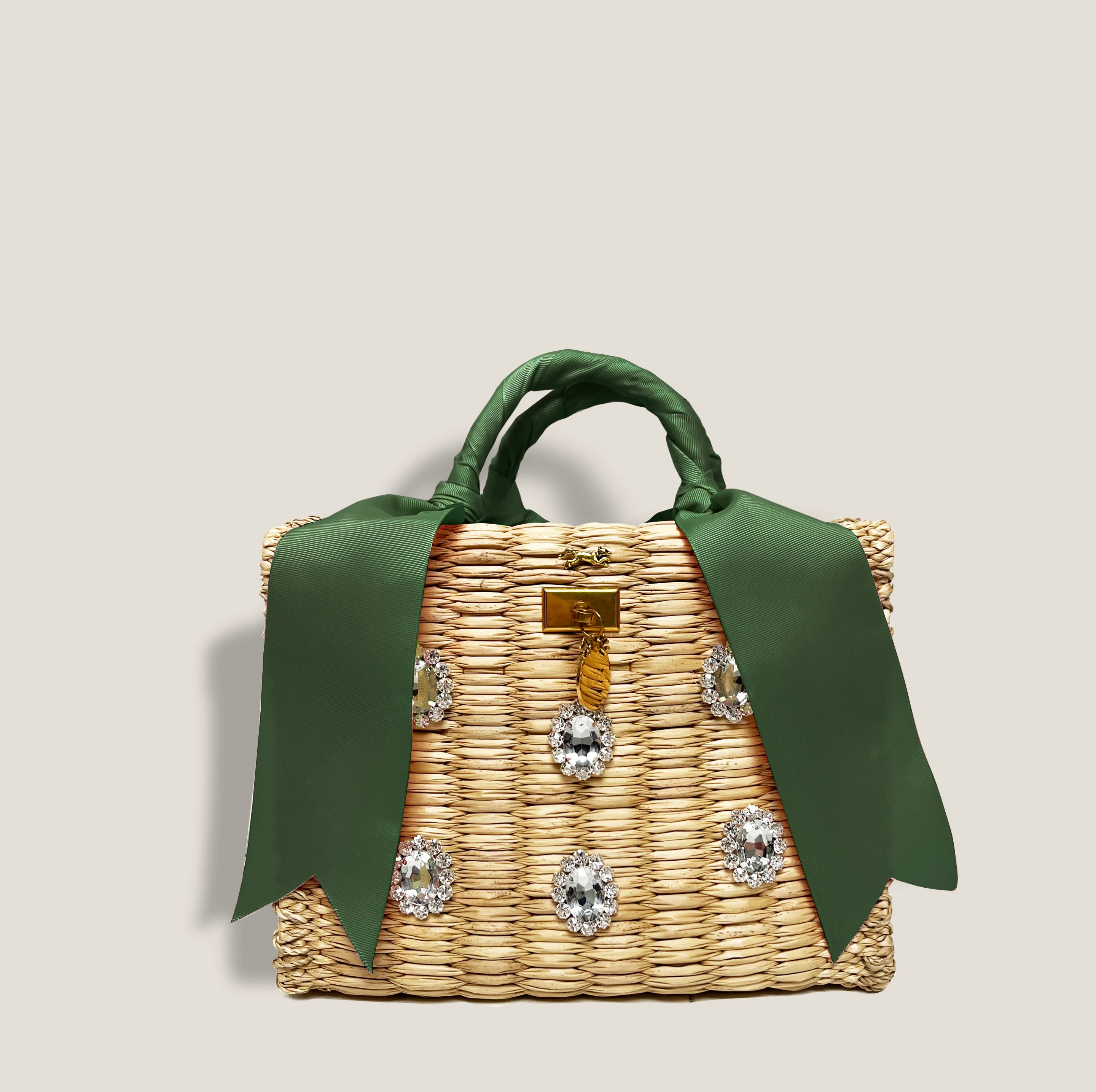 THE GIGI BASKET - MOSS | MME.MINK