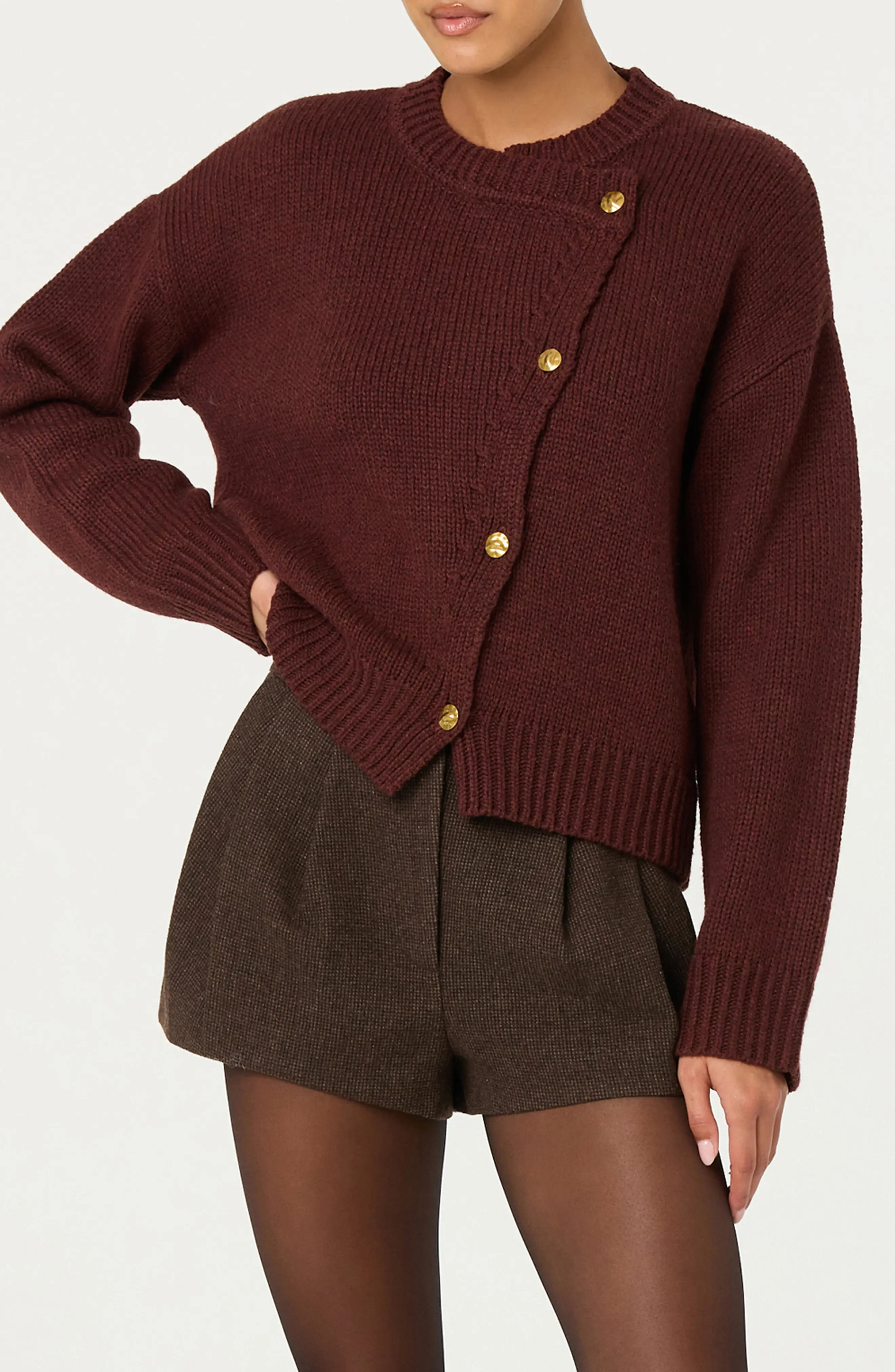 ASTR the Label Jackeline Scarf Cardigan (Women) | Nordstromrack | Nordstrom Rack
