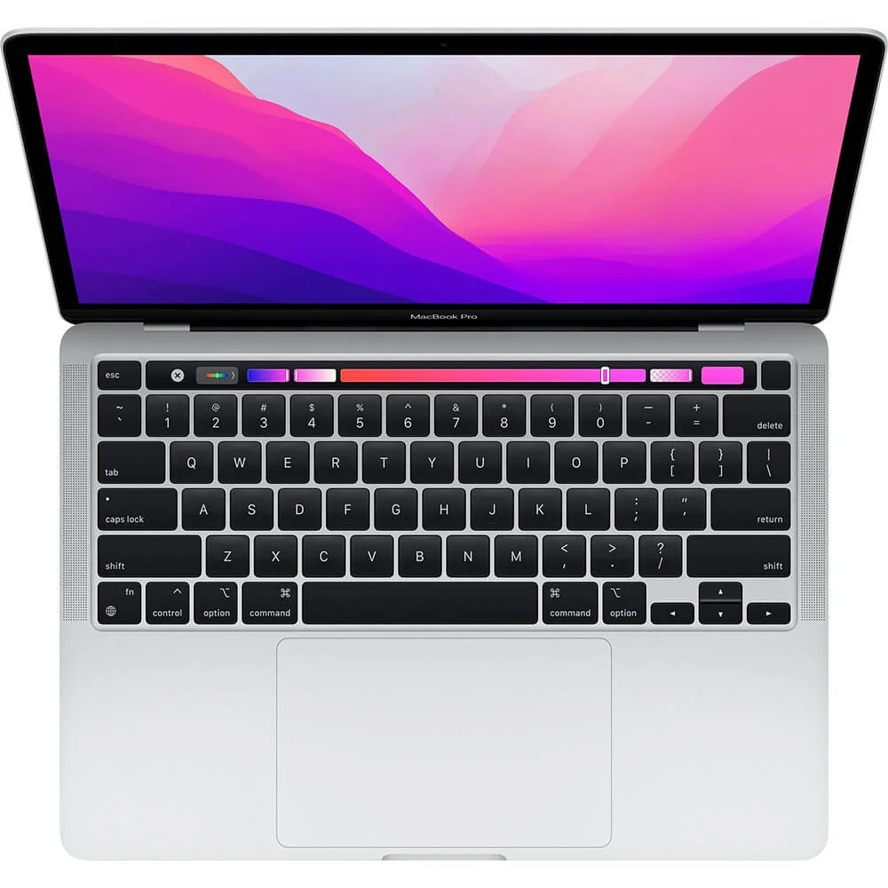 Restored 2022 Apple MacBook Pro M2 chip: 13-inch, 8GB RAM, 256GB, Touch Bar, Silver (Refurbished) | Walmart (US)