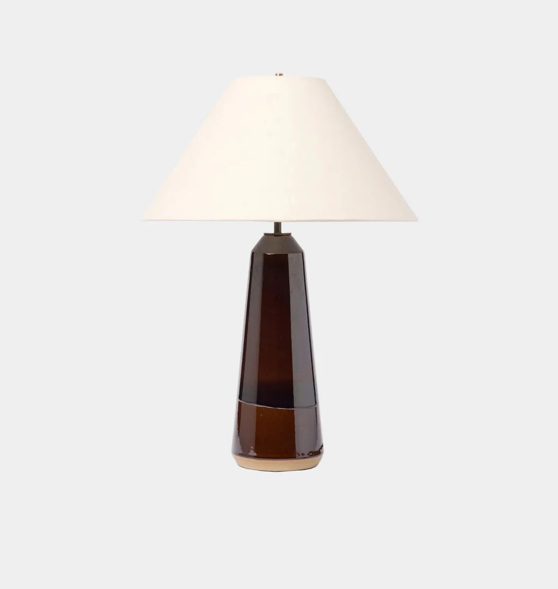Column Table Lamp in Dark Amber | Amber Interiors