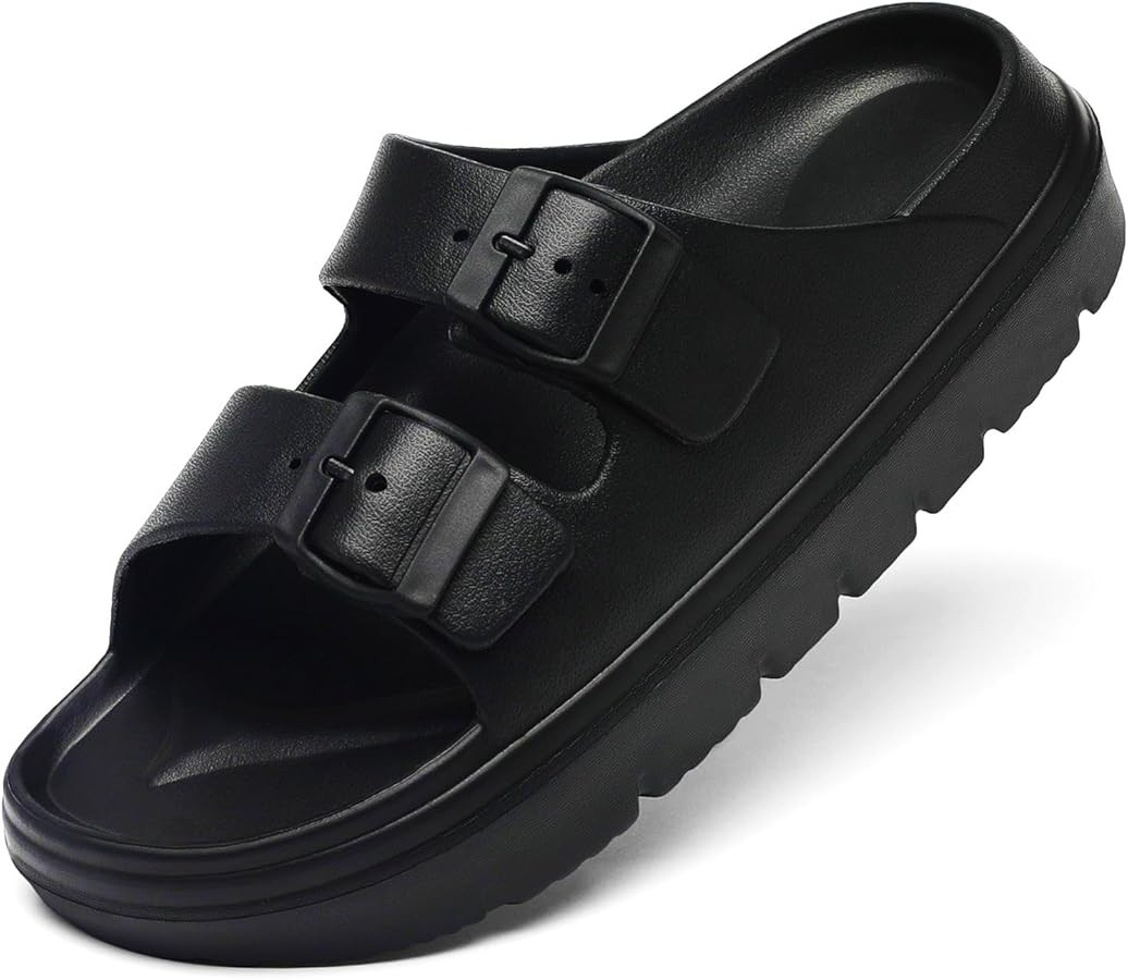 TIKVAW Women's Platform & Wedge Sandals with Arch Support for Woman Slides Comfort Lightweight Ou... | Amazon (US)