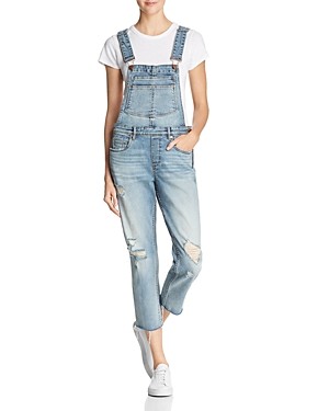 Blanknyc Distressed Denim Overalls | Bloomingdale's (US)