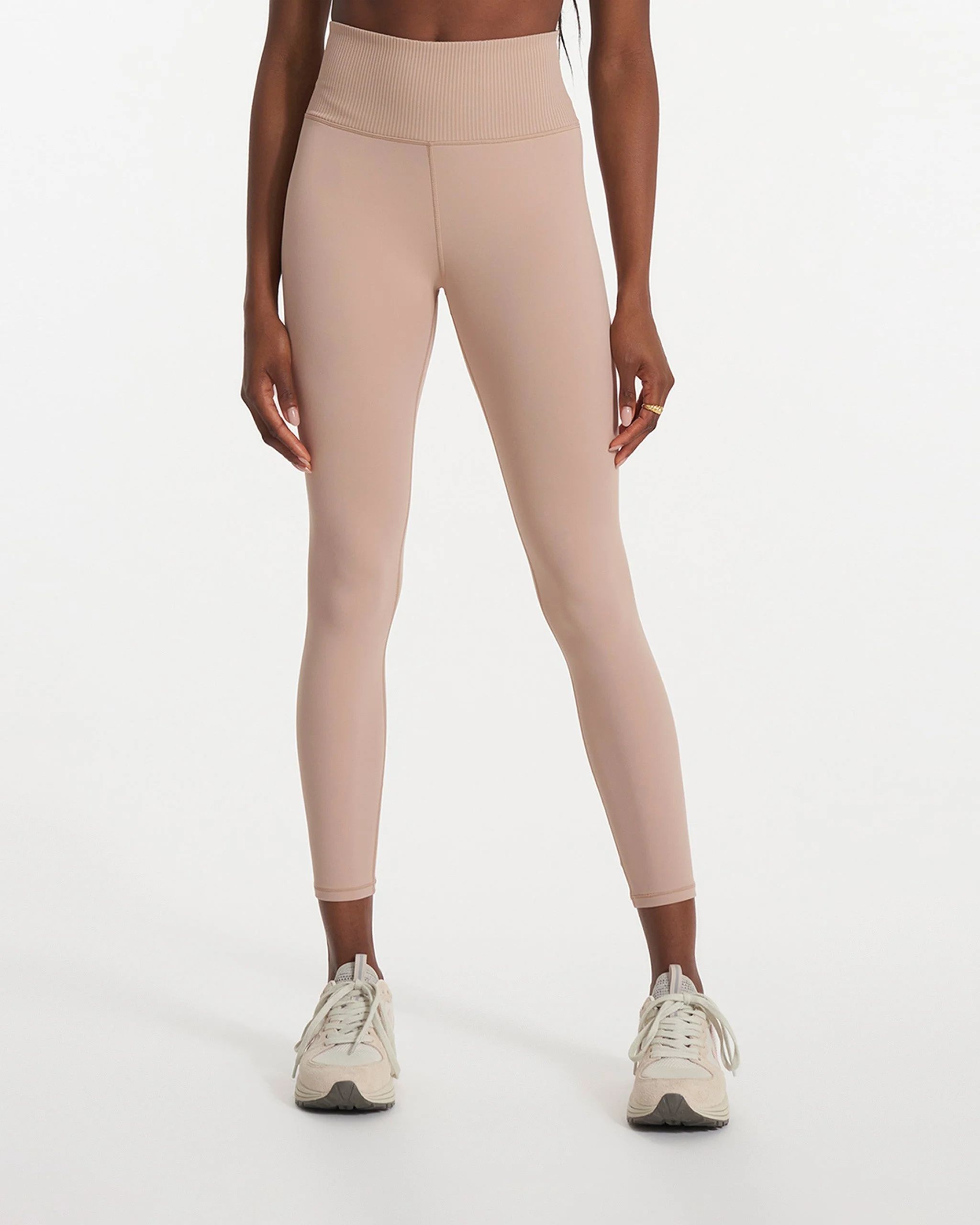 Rib Studio Legging | Coconut High-Rise Leggings | Vuori | Vuori Clothing (US & Canada)