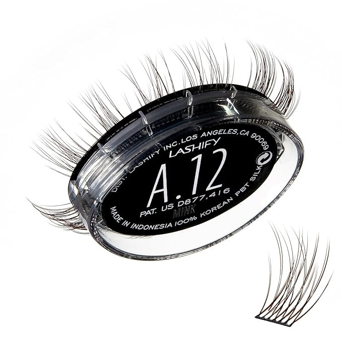 Lashify Amplify 12mm Gossamer Eyelash Extensions Refill, Truffle Color, DIY False Lashes for a Na... | Amazon (US)