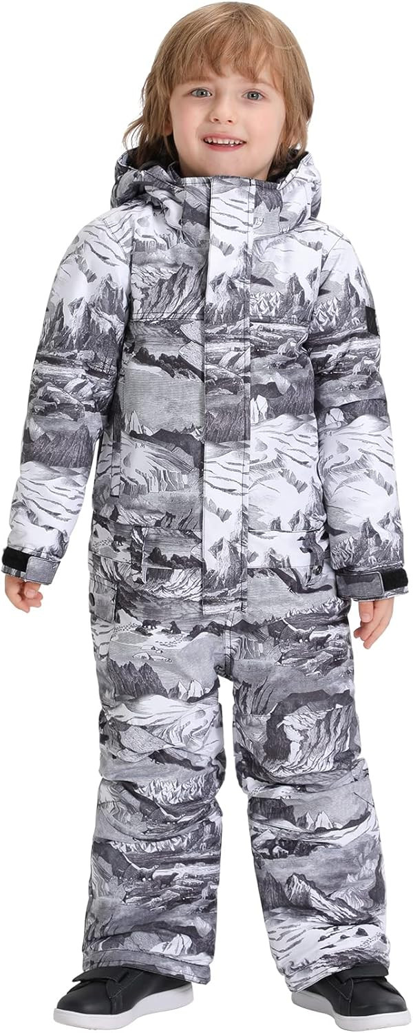 Children's Ski Jacket Boys and Girls Ski Suits Windproof Warm Ski Wear One Piece Snowboarding Kid... | Amazon (US)