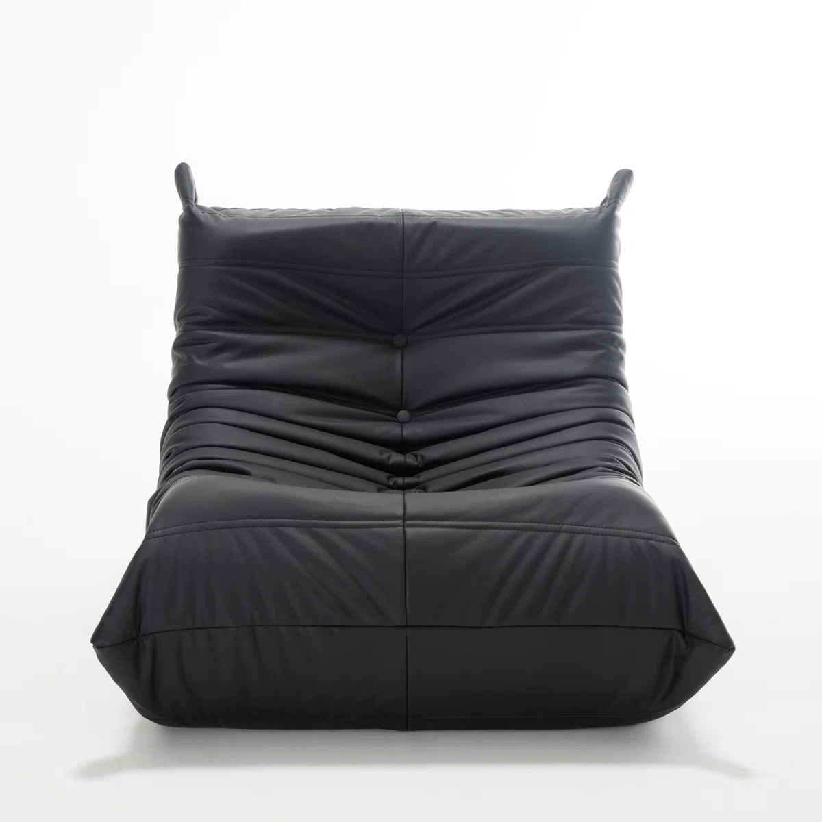 Faux Leather Memory Foam Bean Bag Chair | Wayfair North America