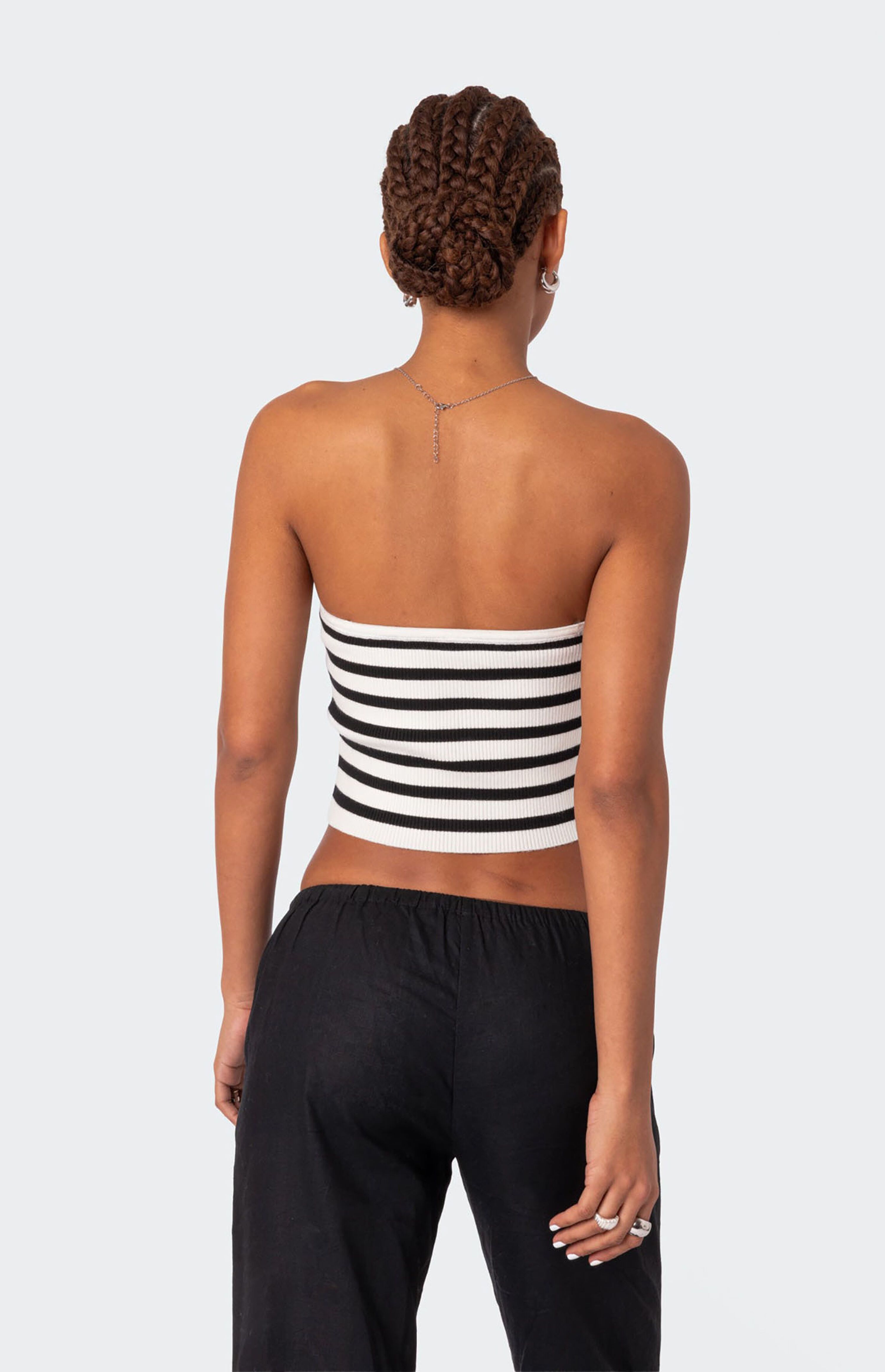 Edikted Lexi Ribbed Tube Top | PacSun