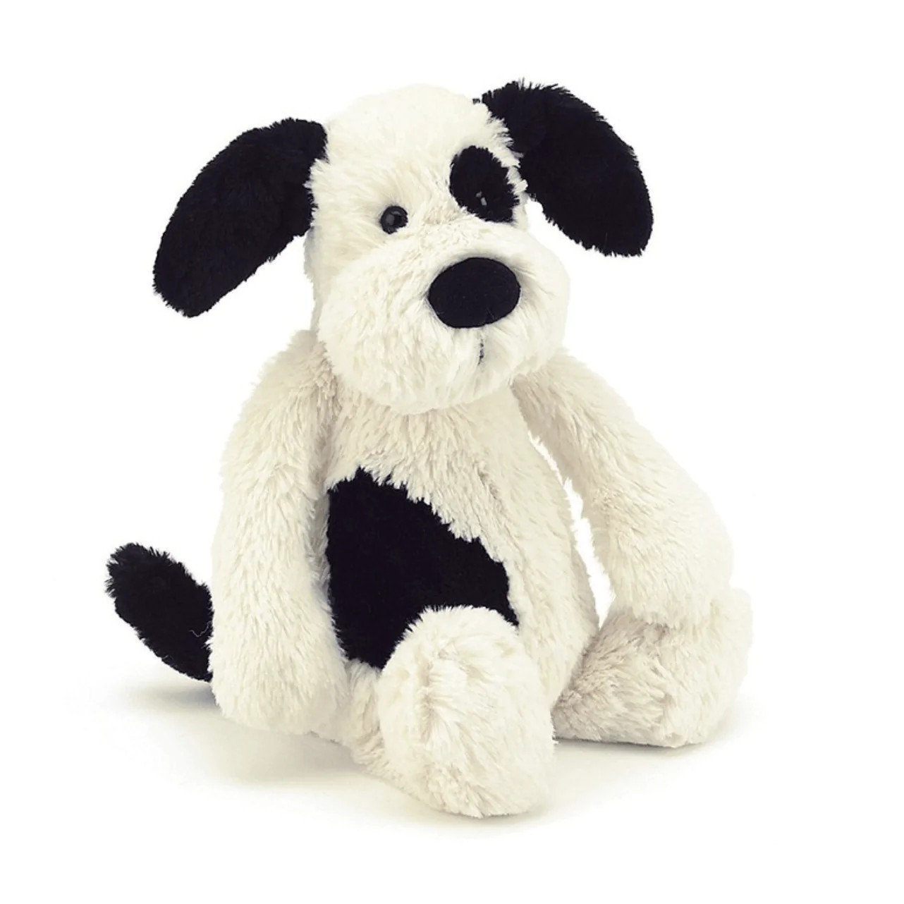 Bashful Black and Cream Puppy Medium | Ellifox