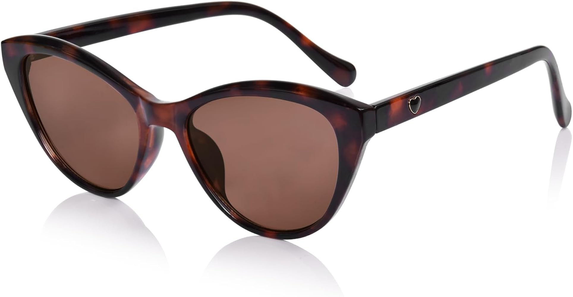 Trendy Cat Eye Sunglasses for Women, Retro Outdoor Sun Glasses Shades UV400 Protection | Amazon (US)