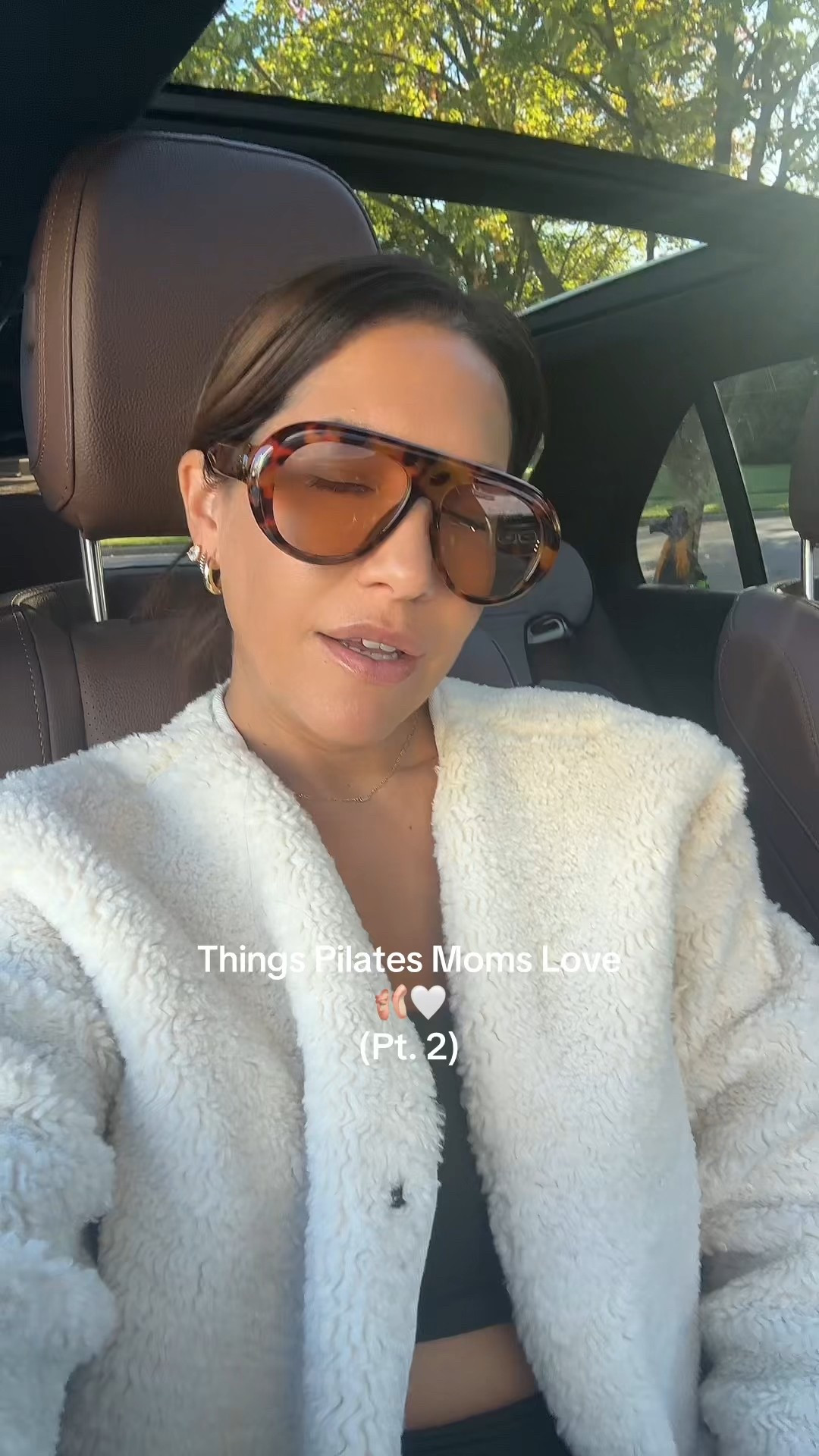 Things Pilates moms are loving and recommending: clear protein, oversized, aviators, and shearling loafers for the win! 

#LTKSeasonal #LTKActive #LTKOver40