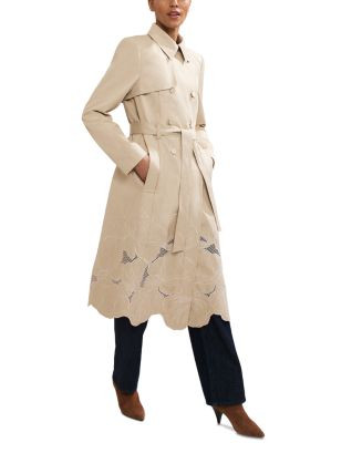 Phase Eight Elm Cutwork Trench Coat  | Bloomingdale's Women | Bloomingdale's (US)