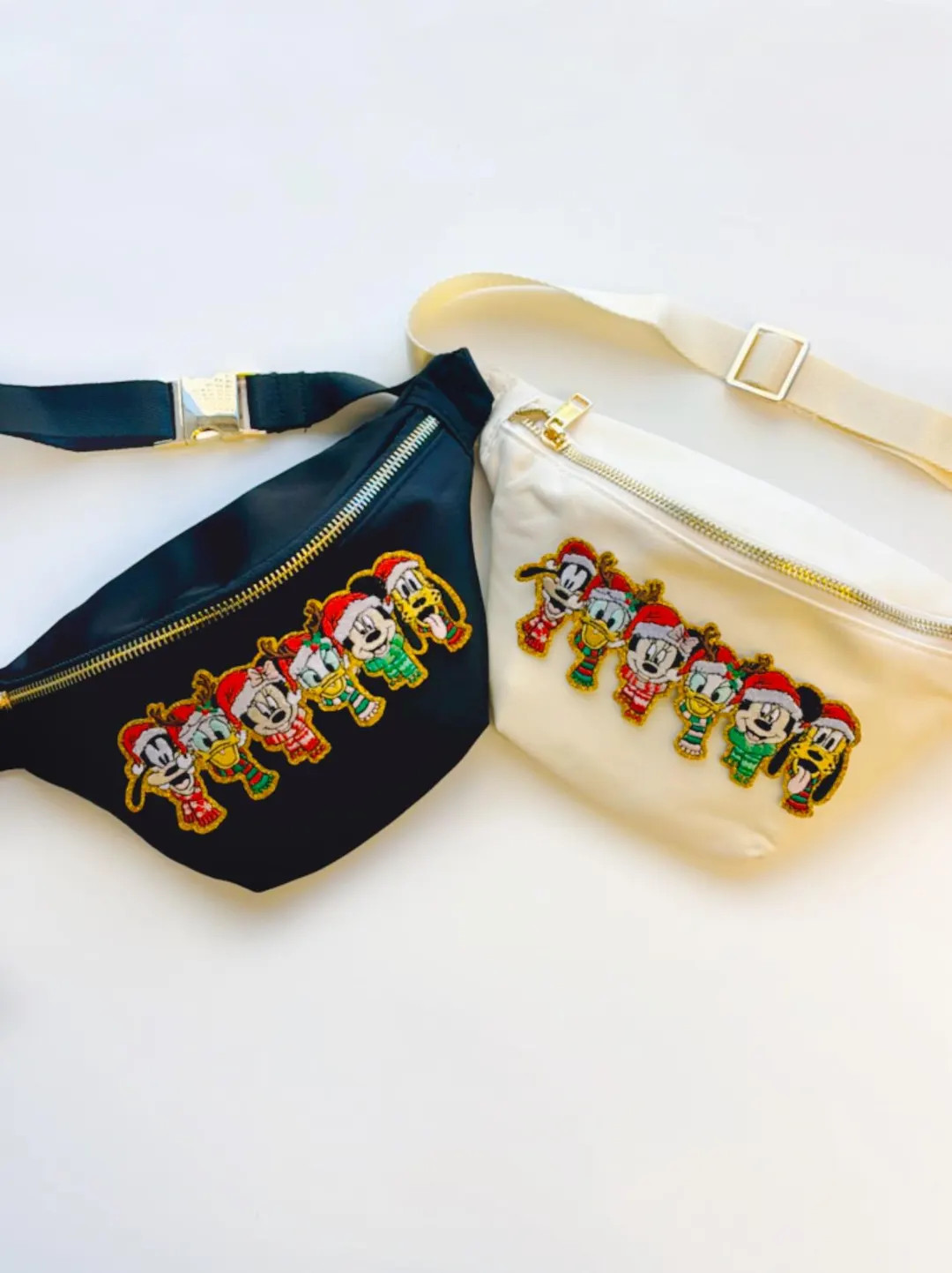 Large Christmas Fanny Pack | Mouse and Friends Bag | Sensational Six Bag | Crossbody Bag for Wome... | Etsy (US)