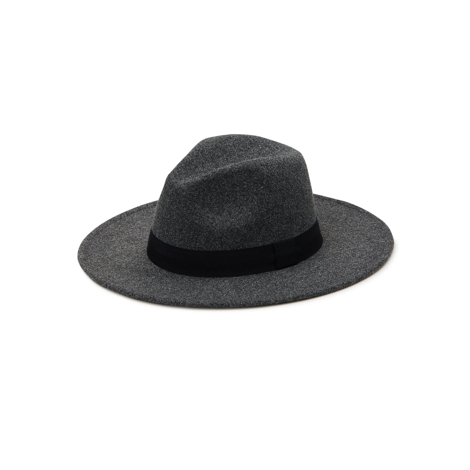 Time and Tru Women's Fedora with Black Grosgrain Ribbon - Walmart.com | Walmart (US)