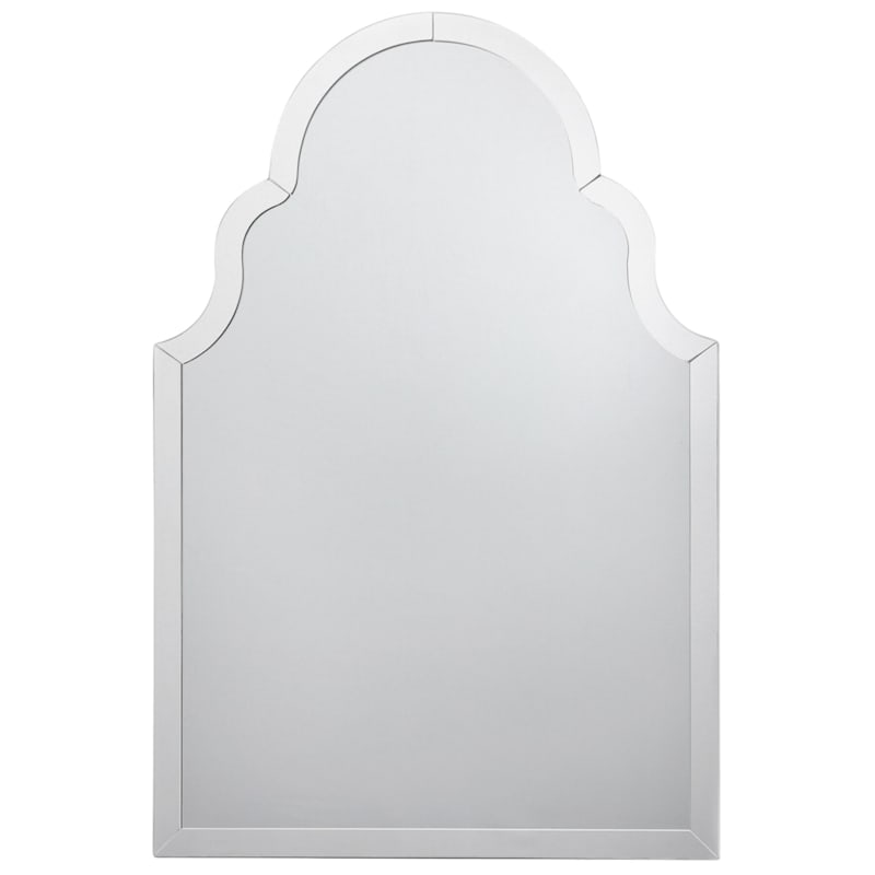 Mirror Framed Moroccan Arched Wall Mirror, 24x36 | At Home