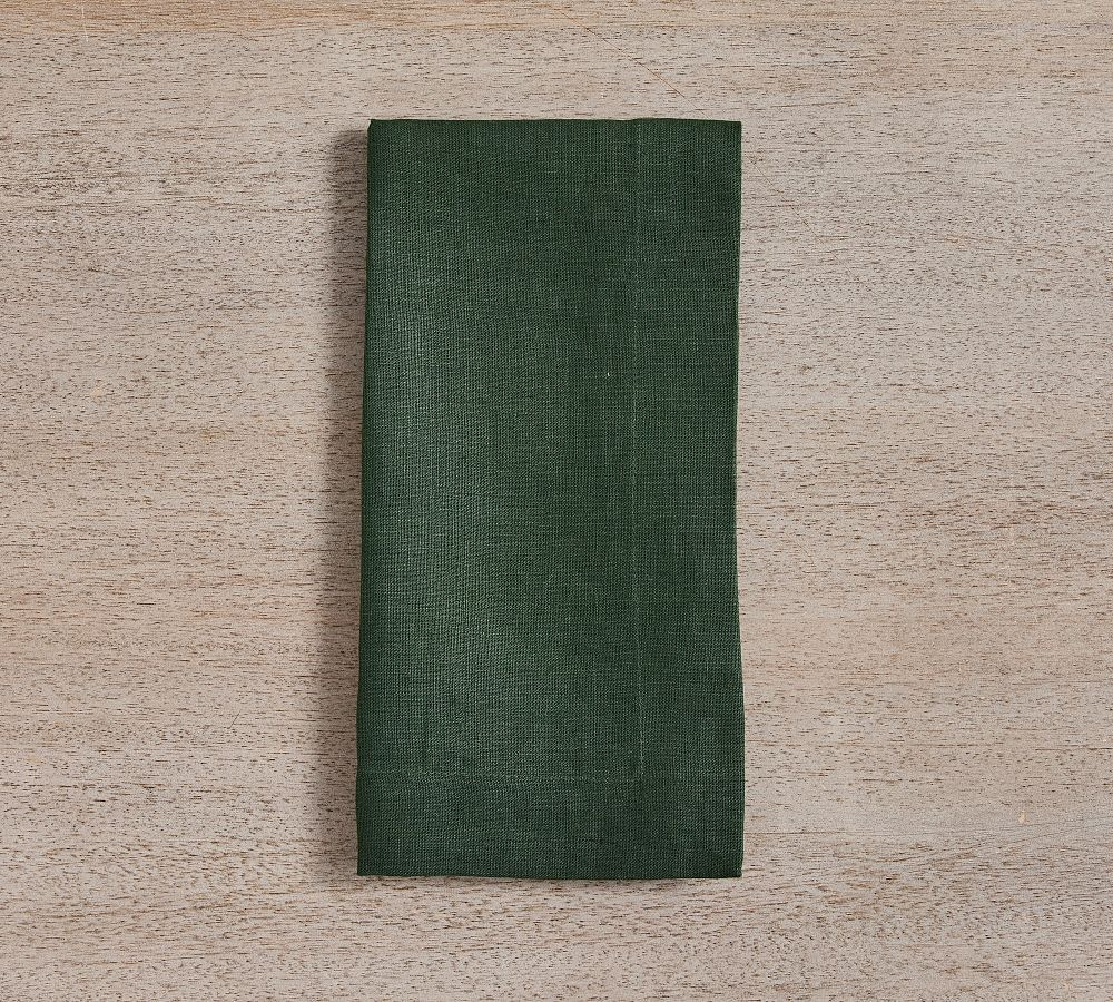 Mason Oversized Linen Napkins | Pottery Barn (US)