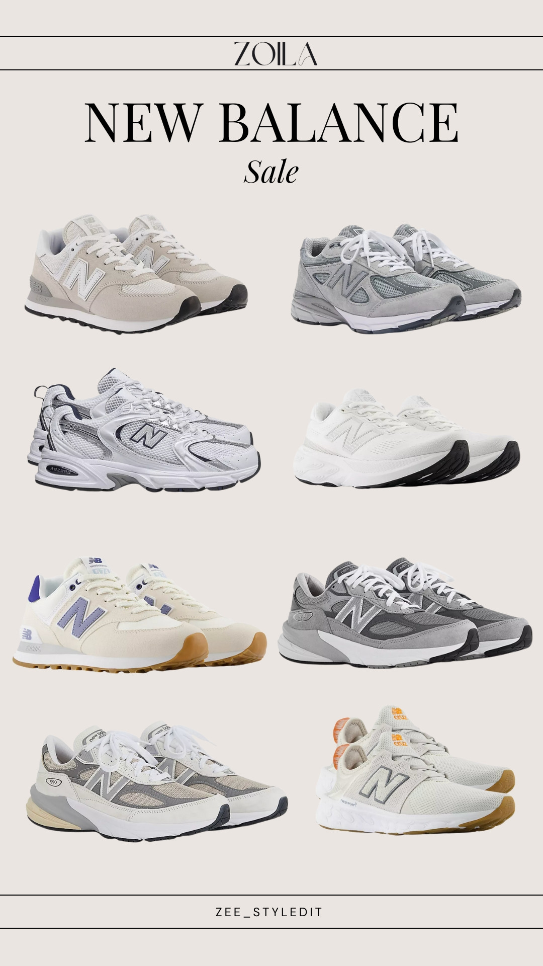 New Balance Sale! 

 #LTKSpringSale #LTKWatchNow #LTKSaleAlert