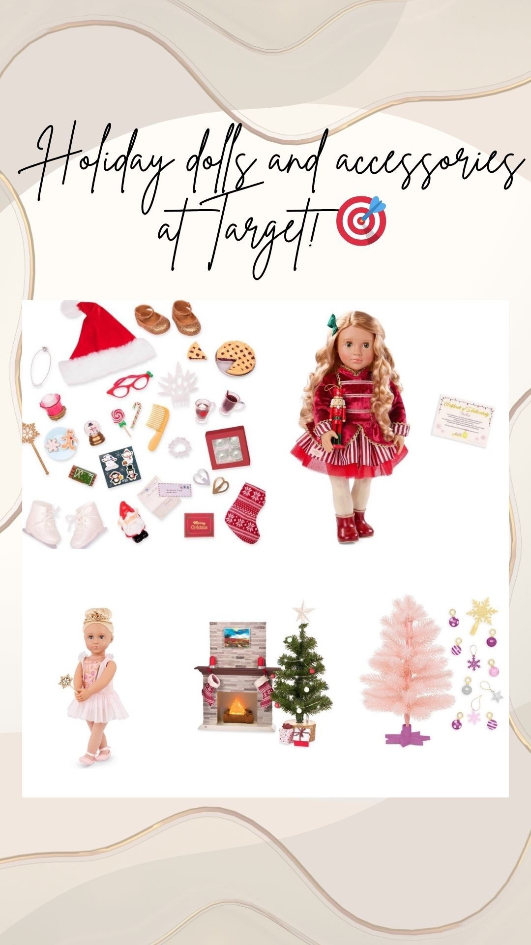 The cutest OG dolls ever! I love the holiday collection! This year they have an adorable advent calendar ( pictured top left)! The perfect gifts for littles who love dolls. American girl size dolls and accessories but more affordable! 

Og dolls
American girl dolls
Holiday gift guide 

#LTKGiftGuide #LTKItBag #LTKHoliday