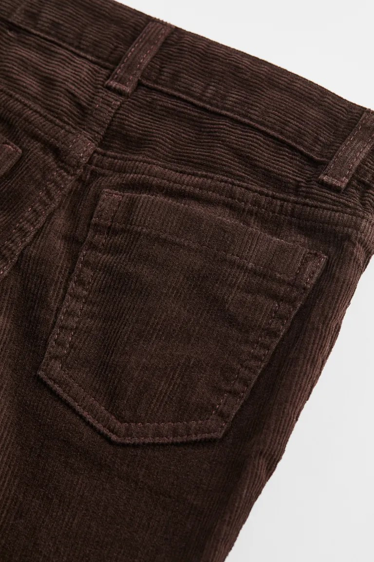 Slim Fit Corduroy Pants | H&M (US + CA)