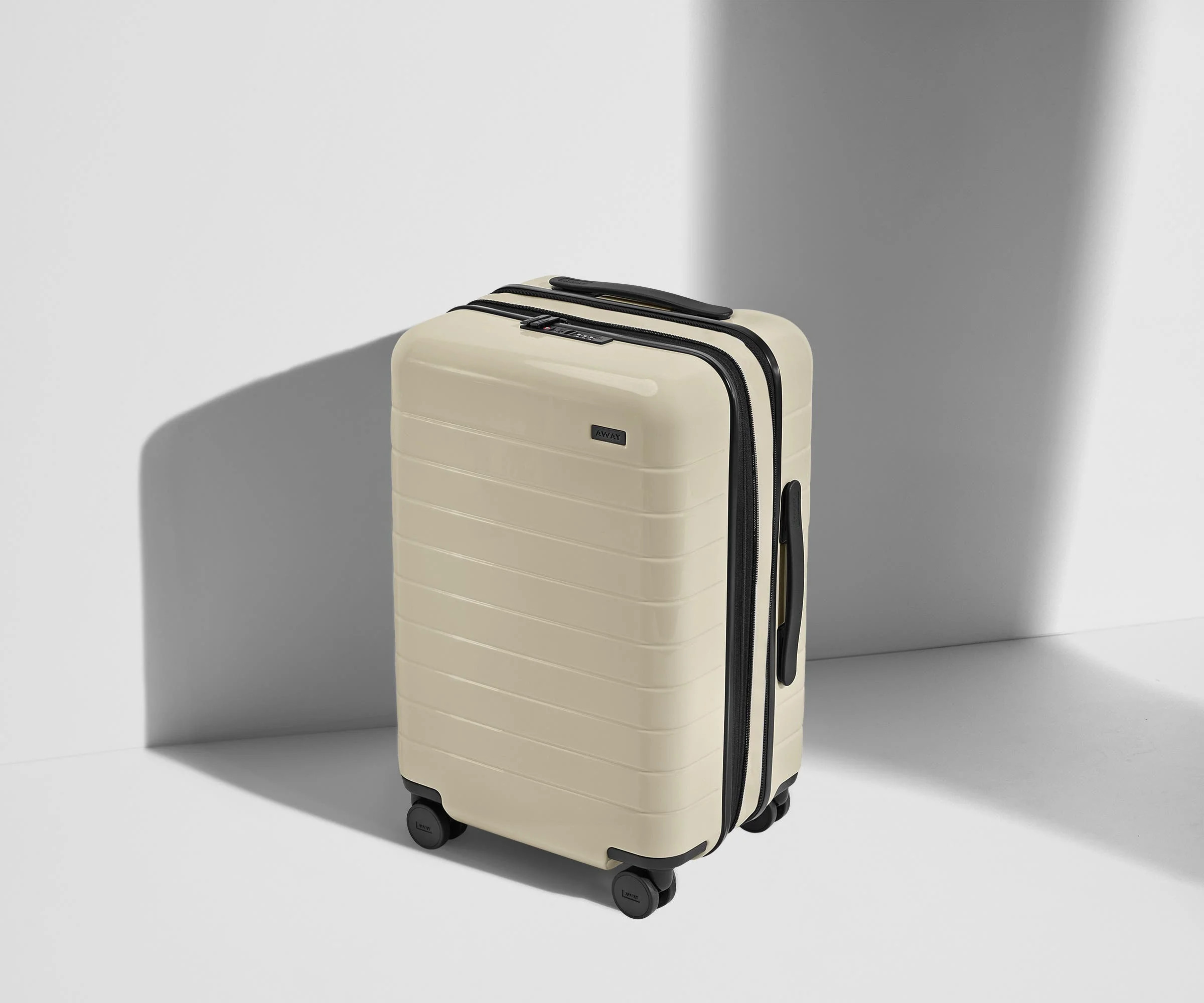 Expandable Suitcases: Carry-On Flex in Salt White | Away | Away