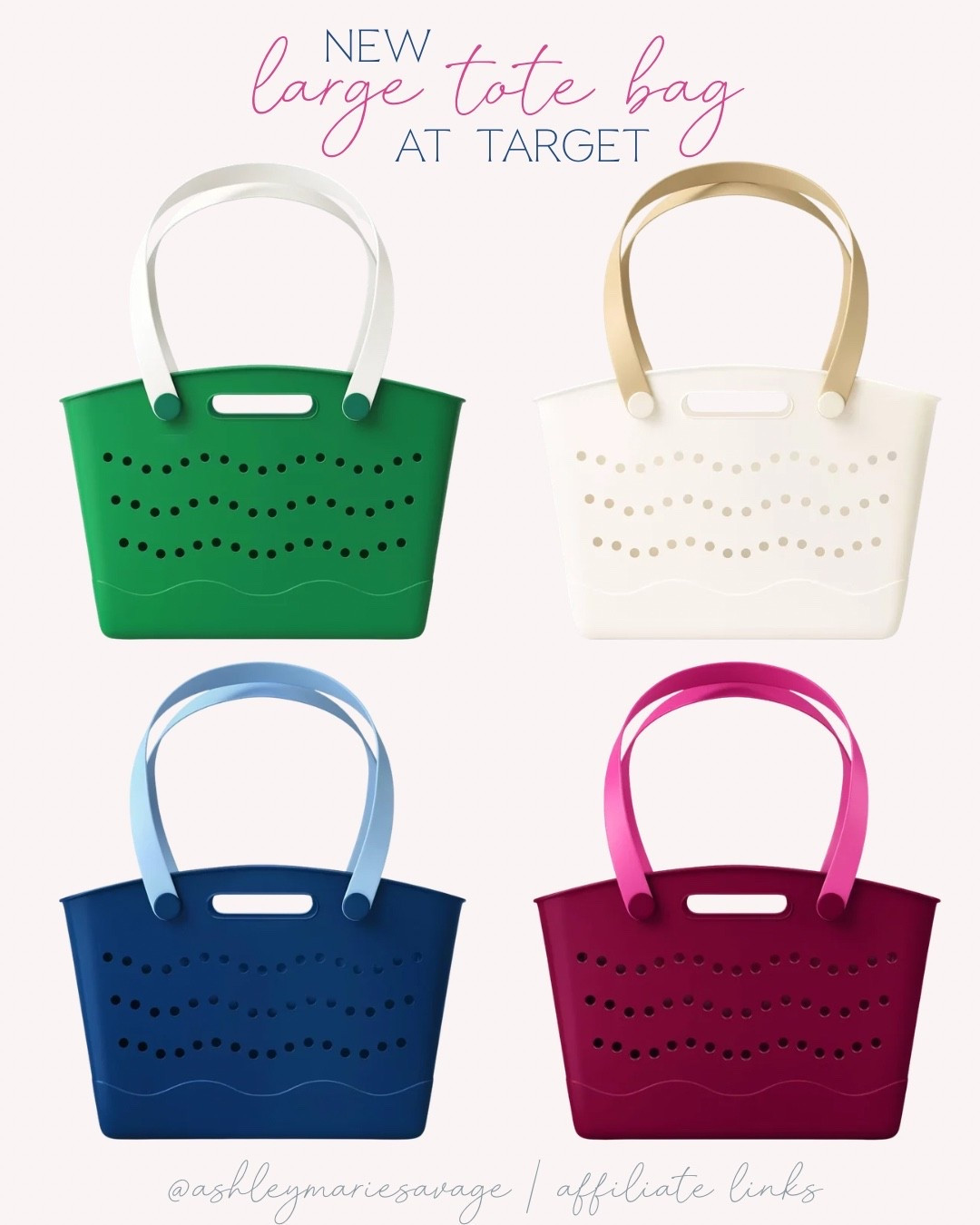 Loving these adorable totes!! Such fun colors

#LTKmorningroutine #LTKmomlife #LTKSwim