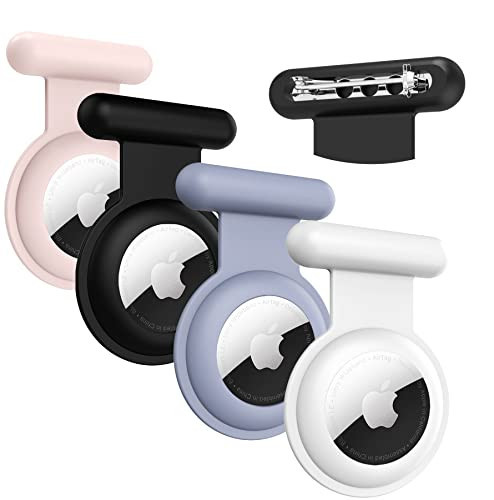 Apple Airtag Holder for Kids Hidden-4 Pack GPS Tracker Case,The Hidden Air Tags with pin is,sutable for Children, Elderly, Backpack,Luggage. | Amazon (US)