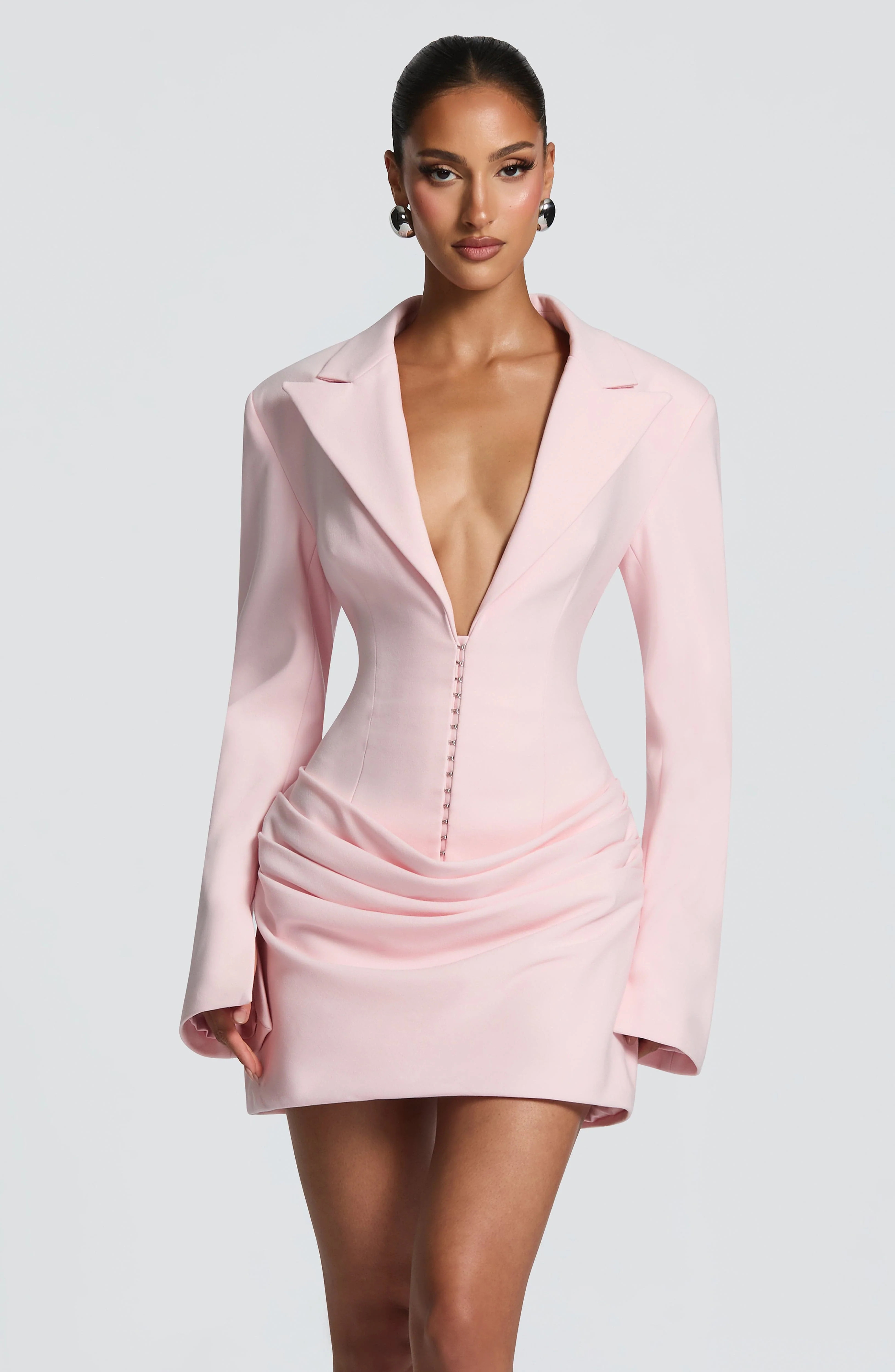 Susie Mini Dress - Blush | Babyboo (global)
