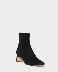 Lennon Black Suede Bootie | Loeffler Randall
