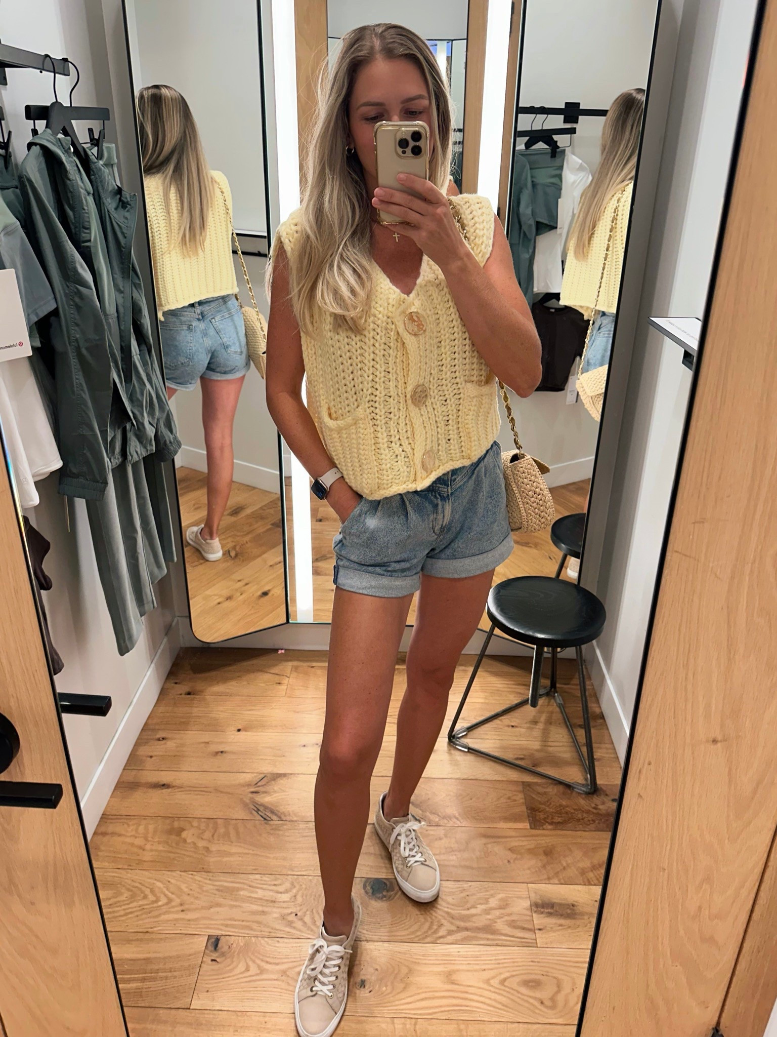 Butter yellow 🧈 💛 for spring, yes please 🤩
*wearing vest in XS - it’s cropped but boxy!

#trendingcolors #springcolors #springtrends #yellow #butteryellow #vest #knit #crochet 
#amazonfinds #springstyle #denimandyellow

#LTKFindsUnder50 #LTKSaleAlert #LTKSeasonal