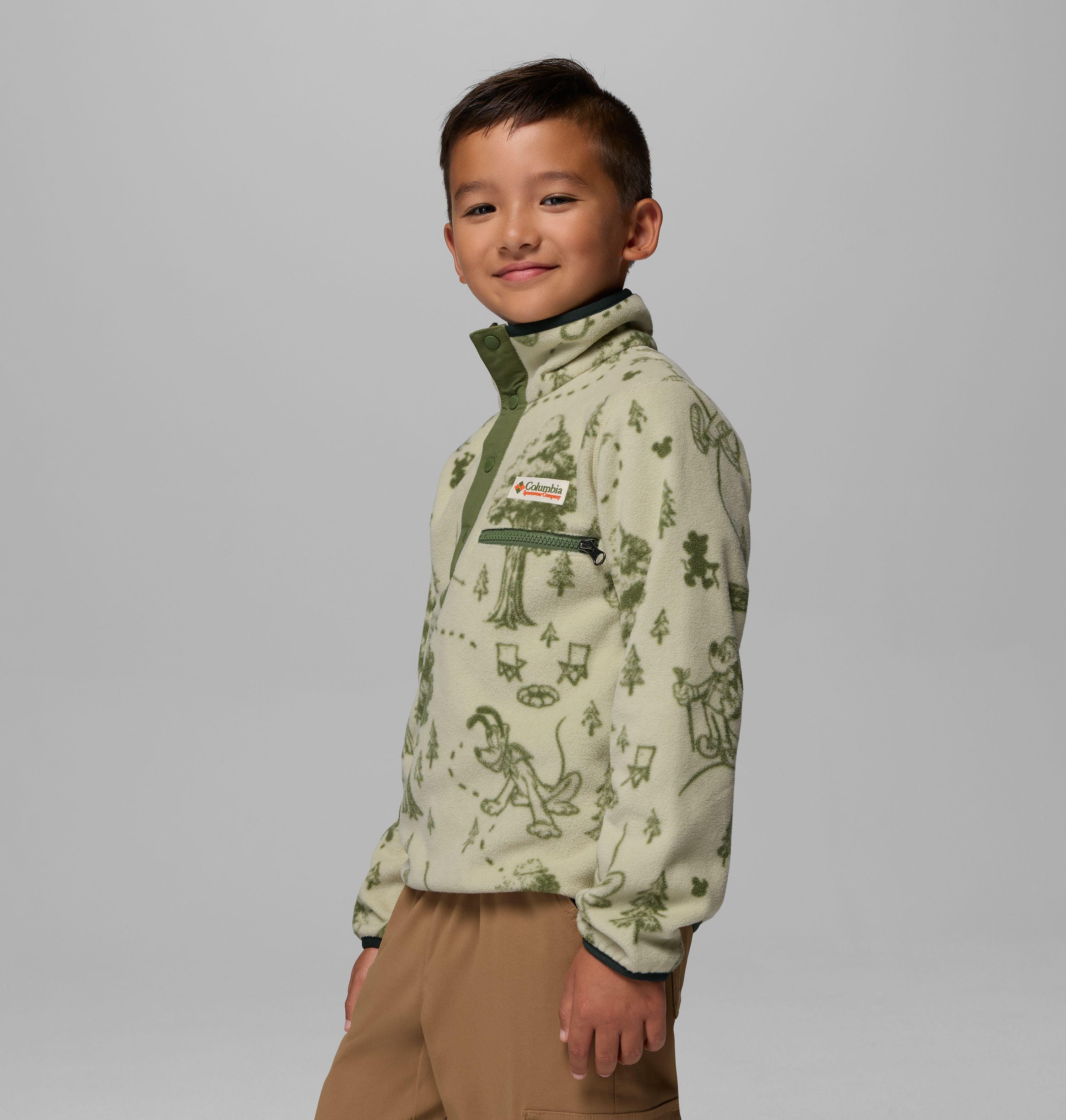 Youth CSC x Disney Half Snap Fleece | Columbia Sportswear
