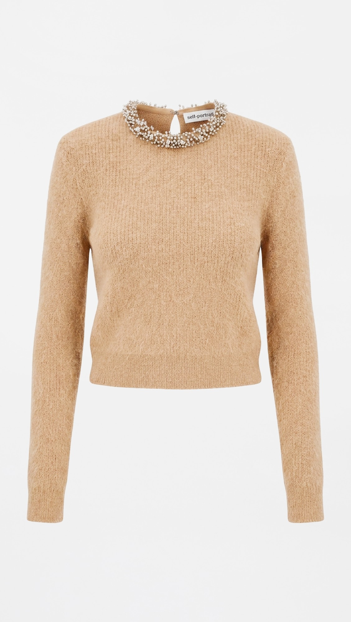 Self Portrait Beaded Knit Sweater | Shopbop | Shopbop