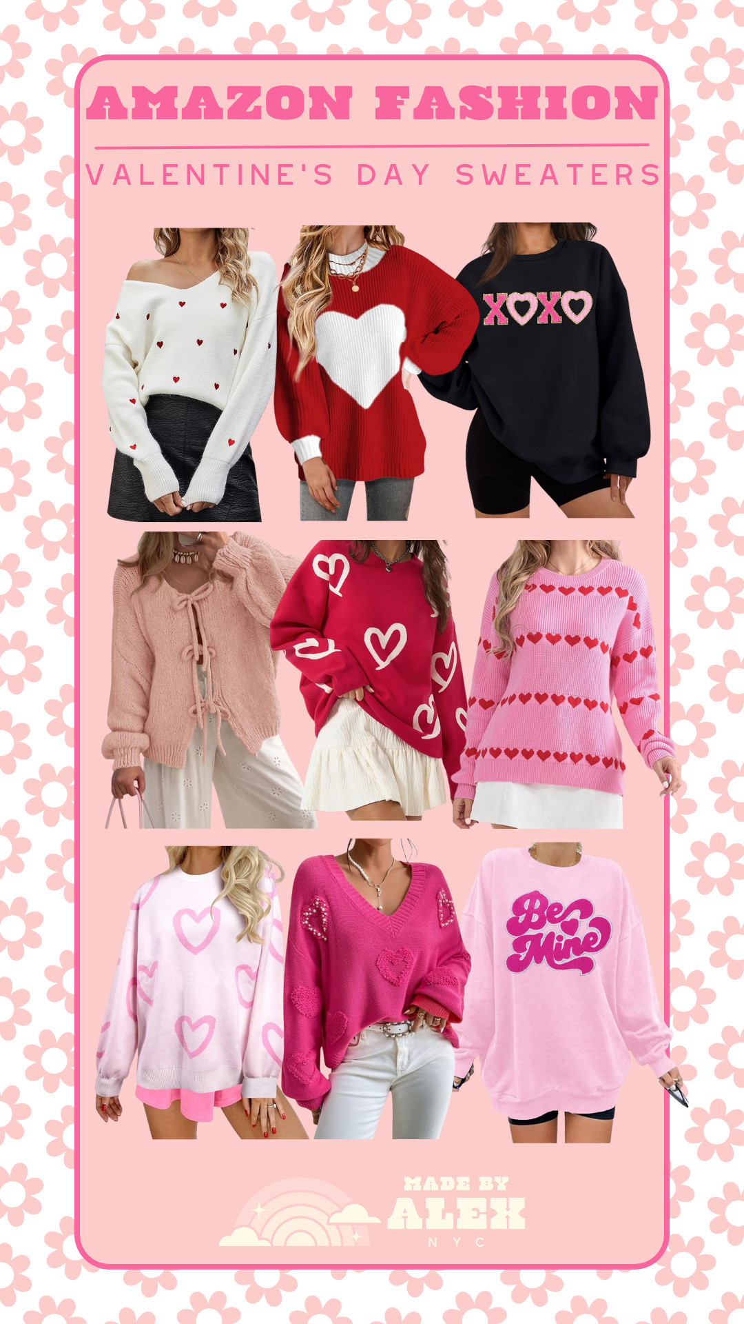 Valentine's Day Sweater Round-Up from Amazon 

 #LTKSeasonal #LTKMidsize #LTKStyleTip