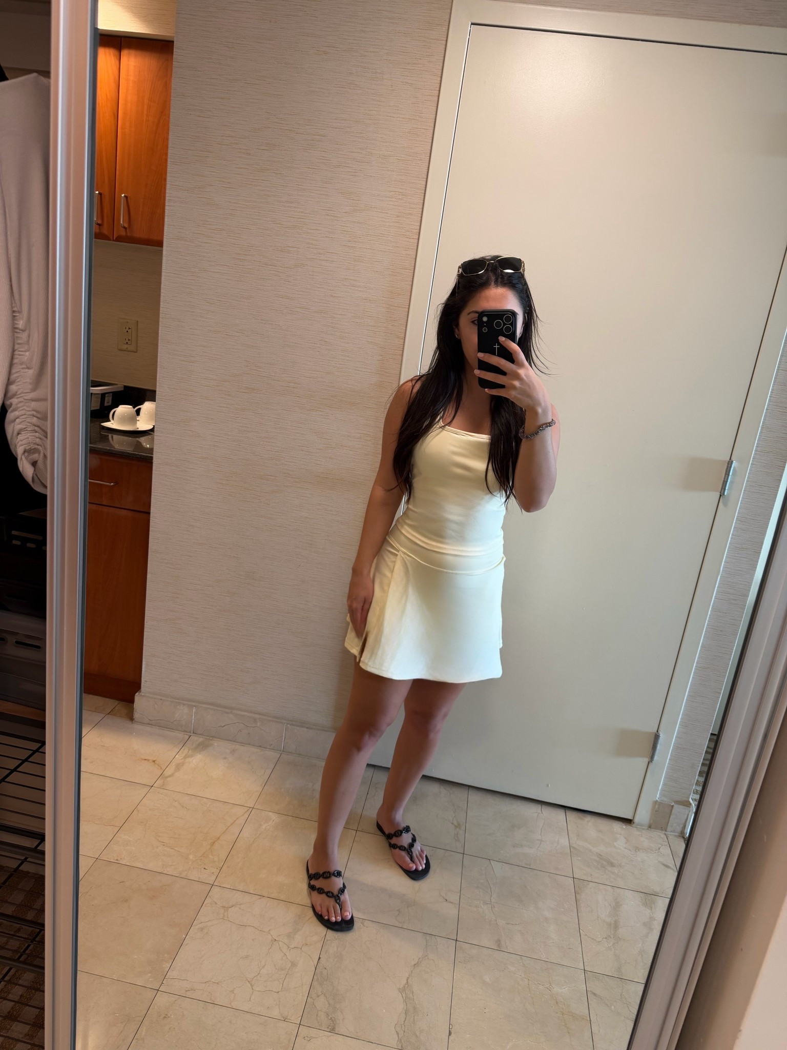 Nothing like built in shorts and padded top for an easy throw on outfit!💛

#LTKTravel #LTKgrwm #LTKootd