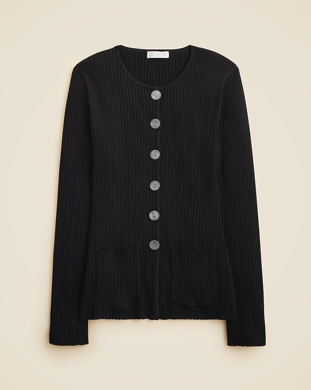 Super-stretch ribbed cardigan | J. Crew US