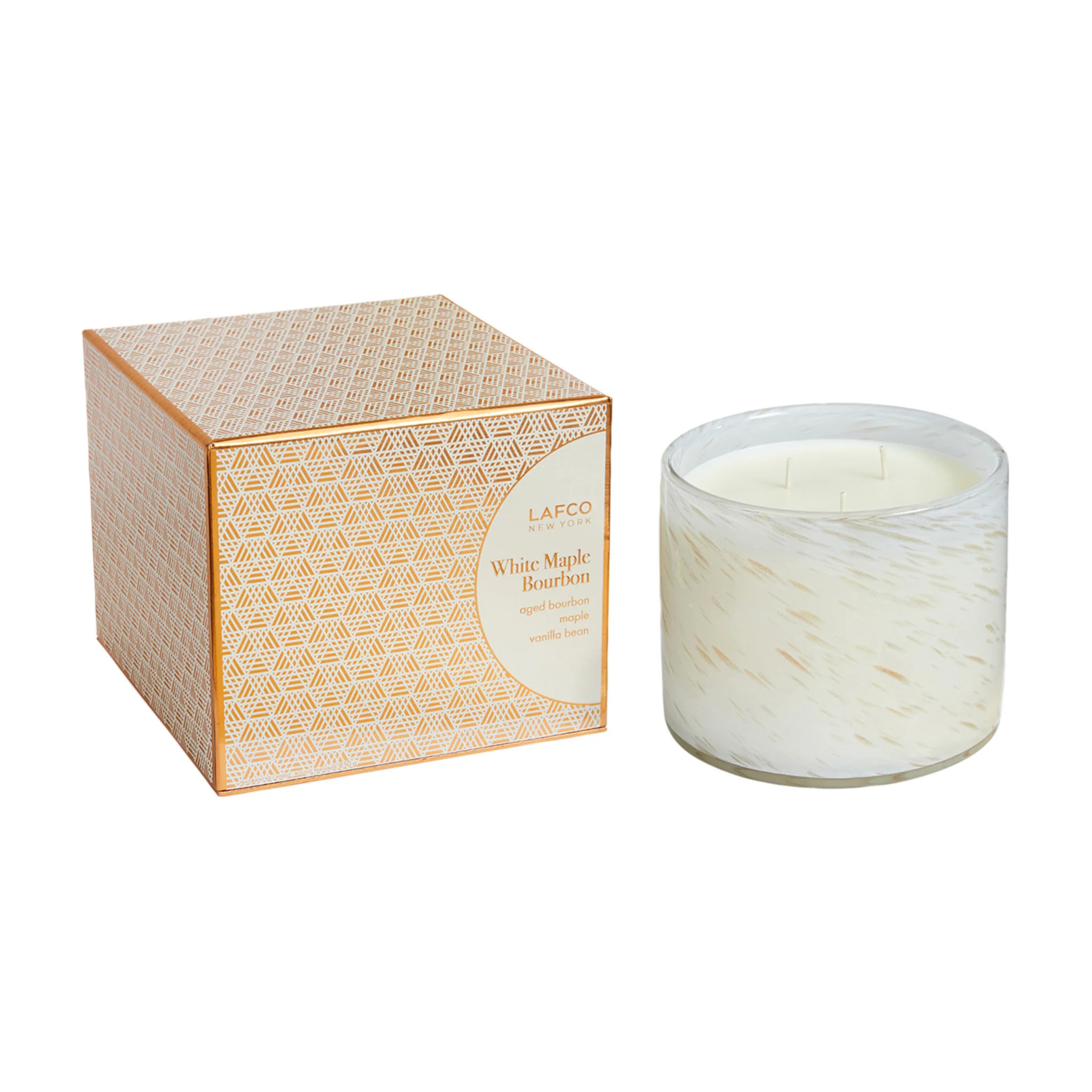 White Maple Bourbon Candle 30 oz (3-Wick) | Bluemercury, Inc.