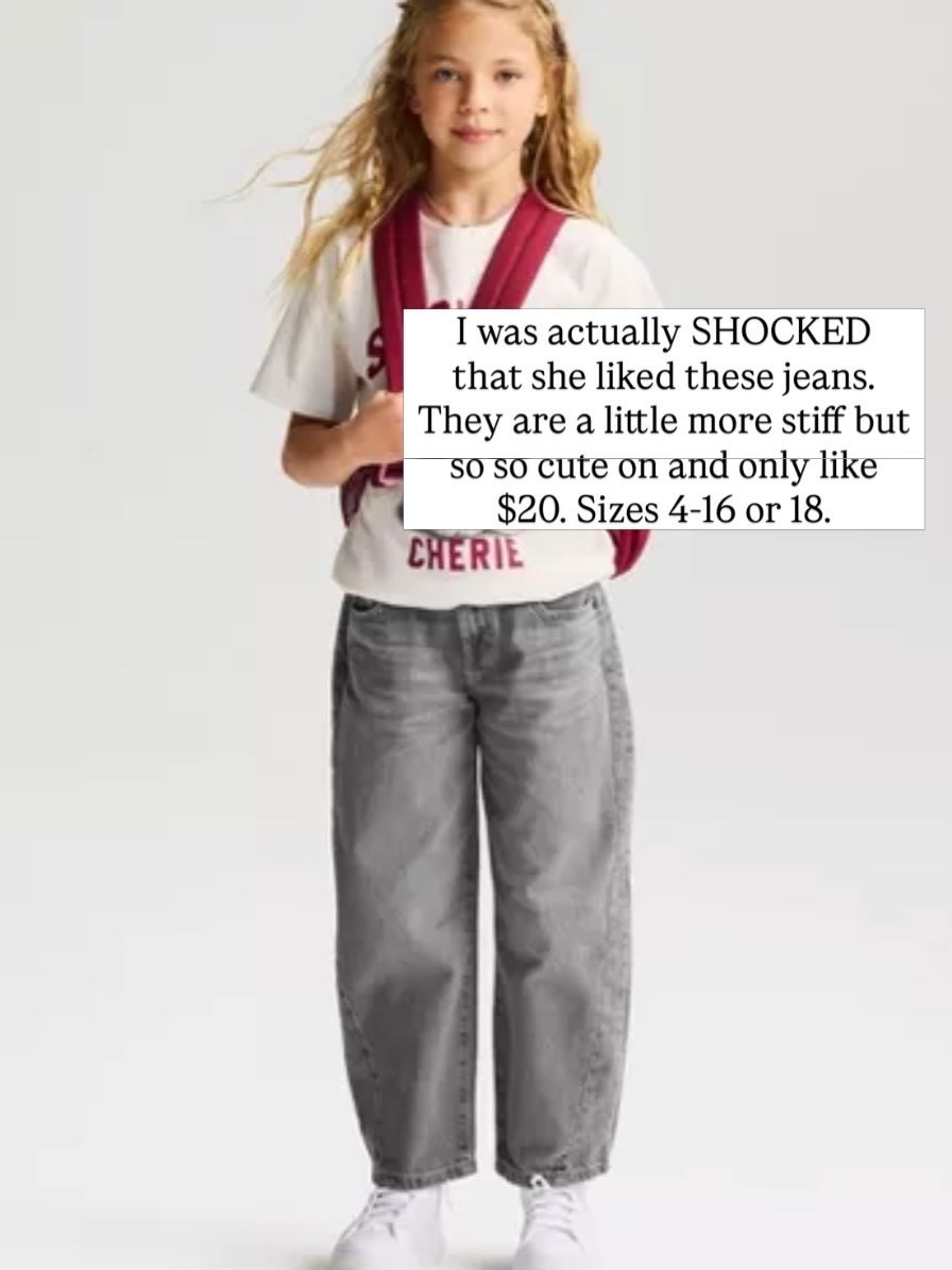 My Tween actually liked these jeans.!!

#LTKmomlife #LTKootd #LTKKids
