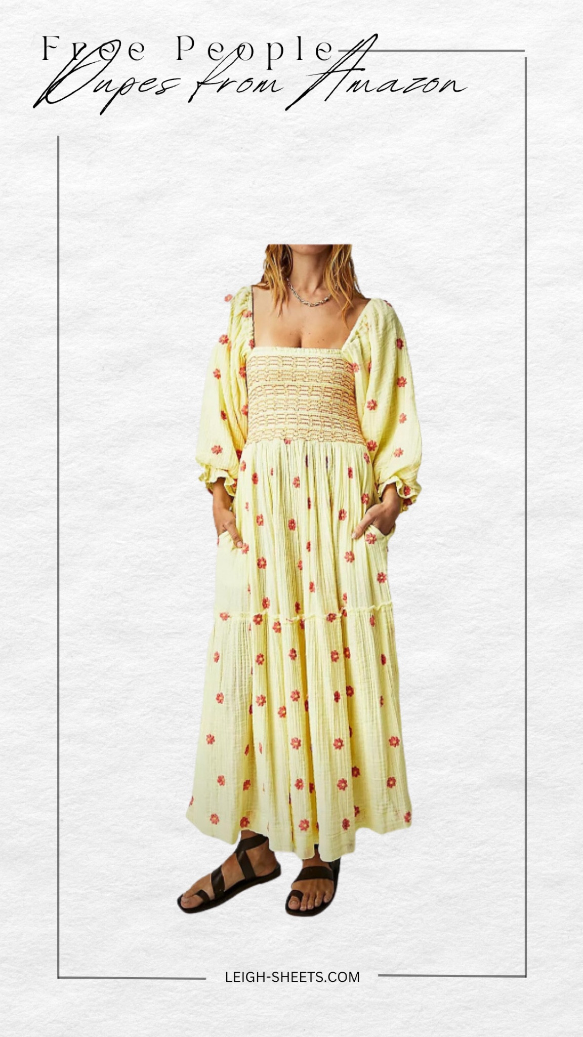 Free People dupe from Amazon. SO many color choices. Ordering a size small 