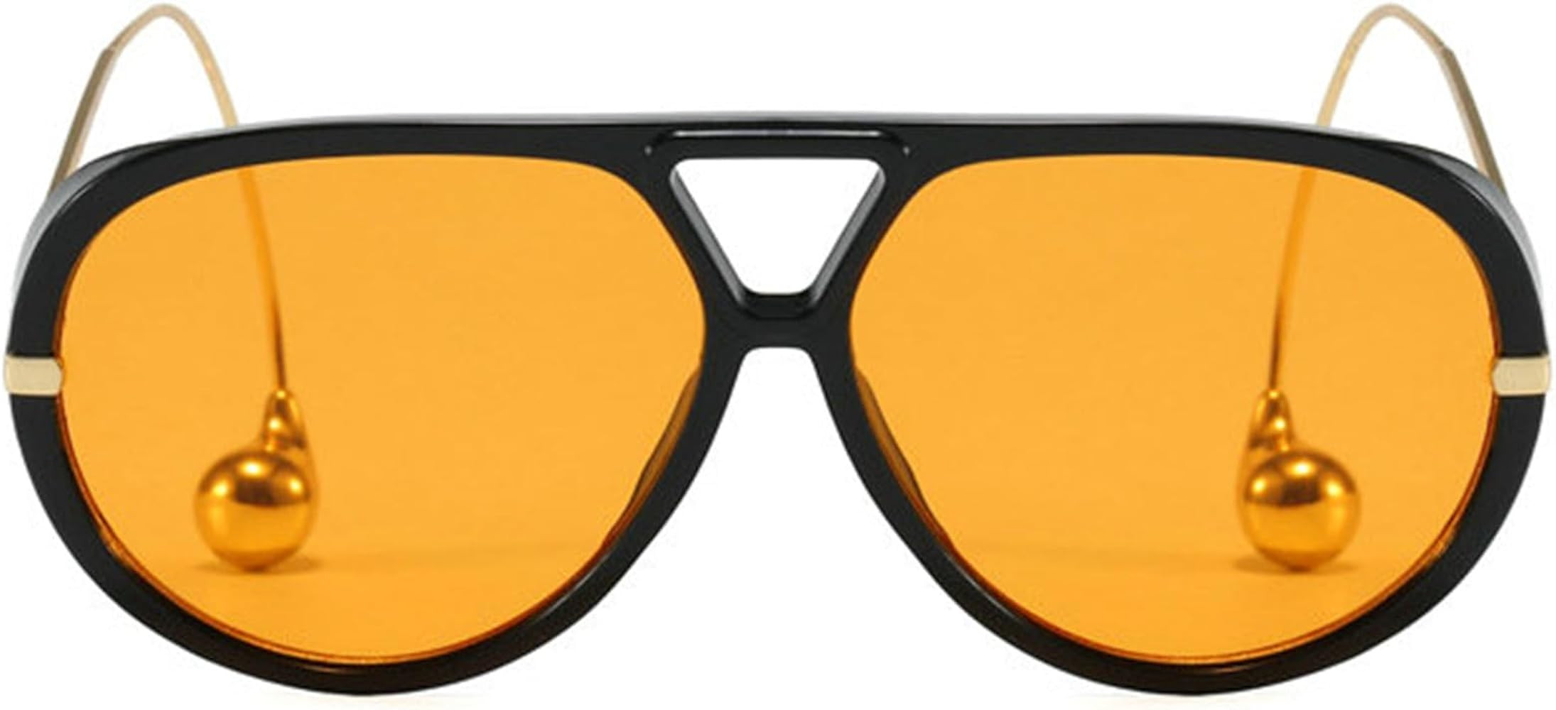 COTIA 2025 Fashion Pilot Sunglasses for Woman Men Retro Square Double Bridge Sun Glasses Vintage ... | Amazon (US)