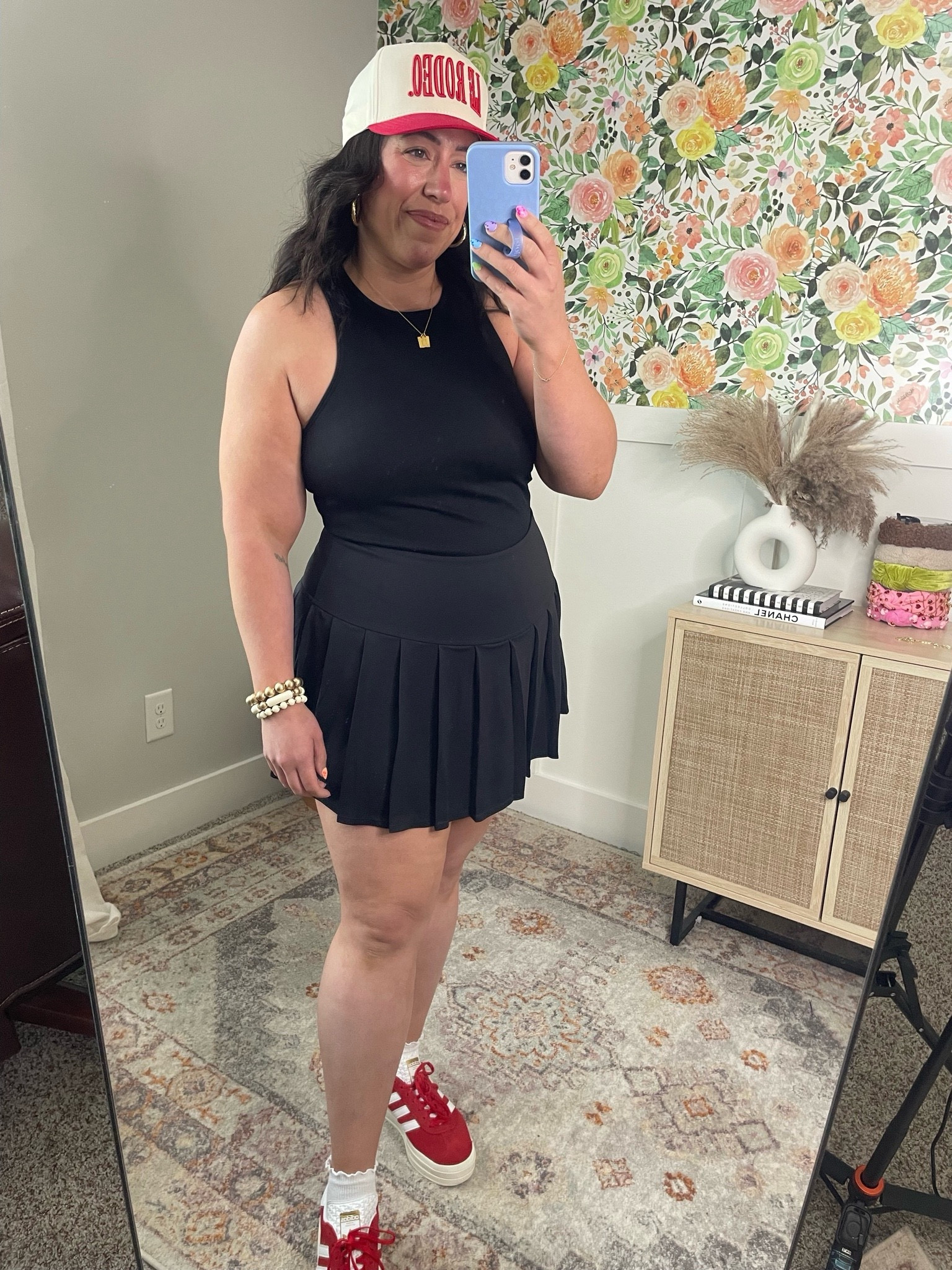 Perfect summer outfit for running errands!  

Casual summer outfit - midsize activewear - midsize athleisure - weekend outfit - mom outfit - sports mom - tennis skirt 

#LTKMidsize #LTKStyleTip #LTKSeasonal