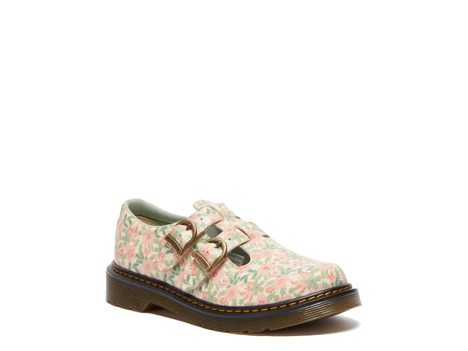Dr. Martens 8065 Mary Jane Kids' | Girl's | Multicolor Floral Print | Size UK 5 / US 6 Toddler | Flats | Mary Jane | DSW