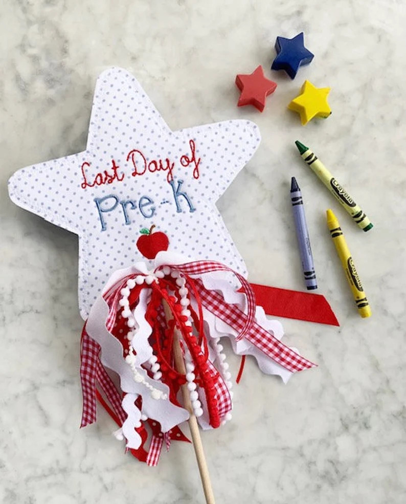 Star Student First Day/Last Day Back to School Wand | Etsy (US)