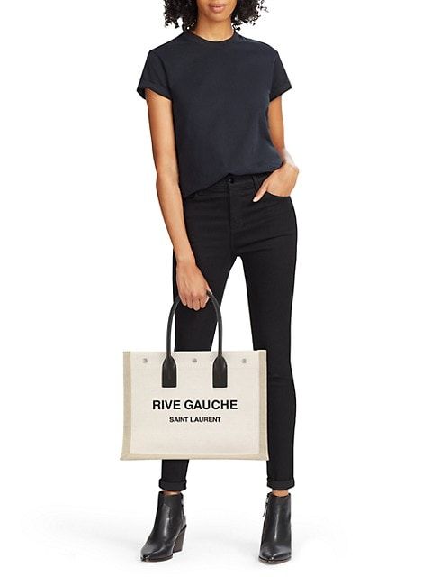 Small Rive Gauche Tote | Saks Fifth Avenue