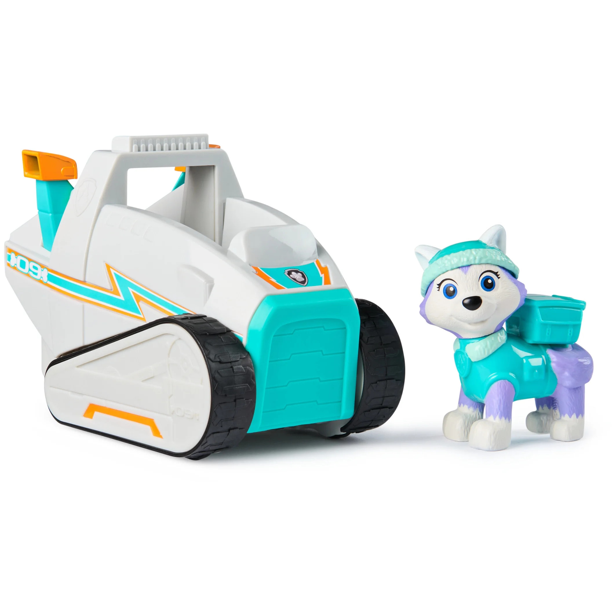 PAW Patrol Snow Plow Vehicle with Collectible Everest Figure, Sustainably Minded Toys for Kids Ag... | Walmart (US)