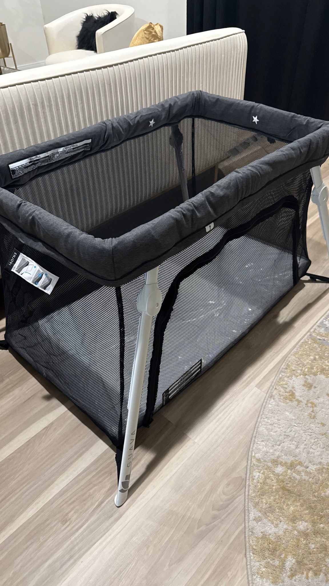 Highly recommend this by travel crib!

It folds up easily into a lightweight bag, making it even easier to travel around with…and, it normally counts as a special baby item that can be checked with your airline for free! 

#LTKKids #LTKTravel #LTKBaby