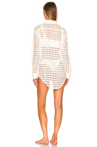 The Oxford Tunic in Marshmallow | Revolve Clothing (Global)