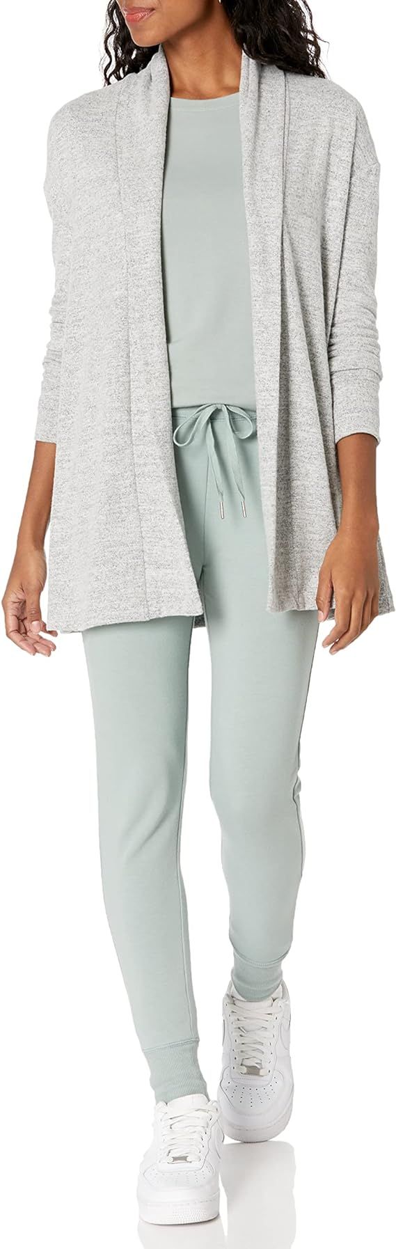 Daily Ritual Women's Cozy Knit Open Cardigan Sweater | Amazon (US)