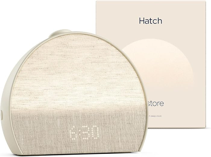 Hatch Restore 3 | Sunrise Alarm Clock, Smart Light, Sleep Audio (Putty) | Amazon (US)