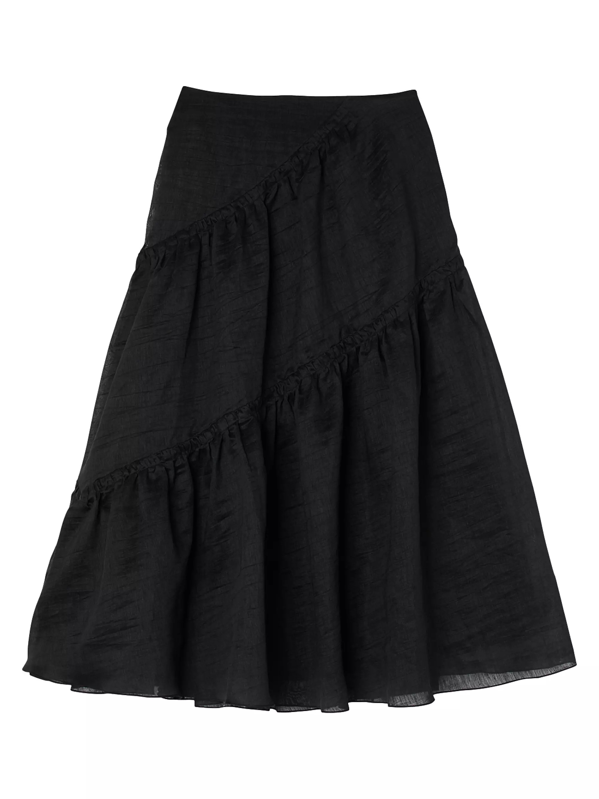 Long Ruffled Skirt | Saks Fifth Avenue