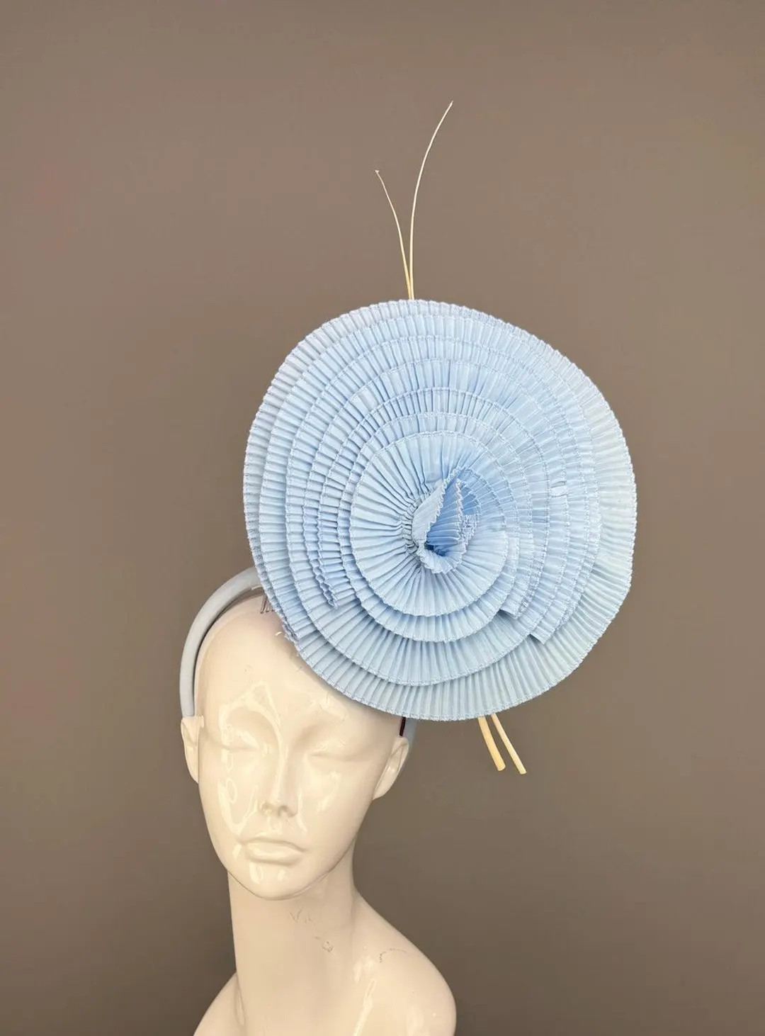 Blue Kentucky Derby Fascinator, Derby Hat Alternative (PLATINUM LINE) - Etsy | Etsy (US)